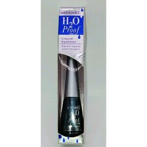 WET N WILD H2O PROOF LIQUID EYELINER 881 ULTRA BLACK 0.17oz NEW IN PACKAGE